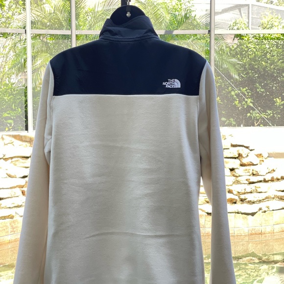 NORTH FACE WOMENS CANDESCENT PULLOVER WHITE/BLACK - Picture 7 of 8